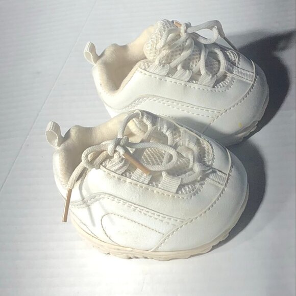 Vintage Build-A-Bear Collectible Sneakers Faux Leather Lace-Up Rubber White OS - Picture 4 of 9